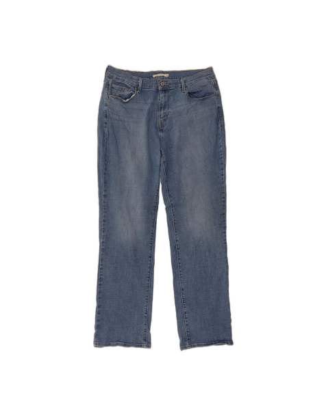 Vintage Levi's 505 High Rise Straight Jeans US 16 2XL W34 L32 In Blue - view 1