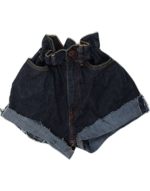 Vintage Levi's 505 Size XS Denim Shorts in Navy Blue