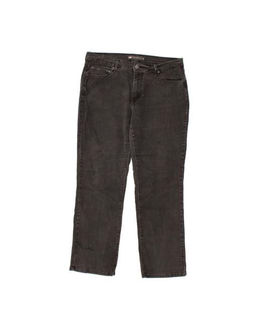 Vintage Levi's 505 Straight Jeans US 14 XL W32 L30 In Grey
