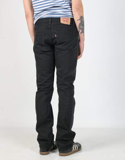 Vintage Levi's 506 31x34 denim jeans in black
