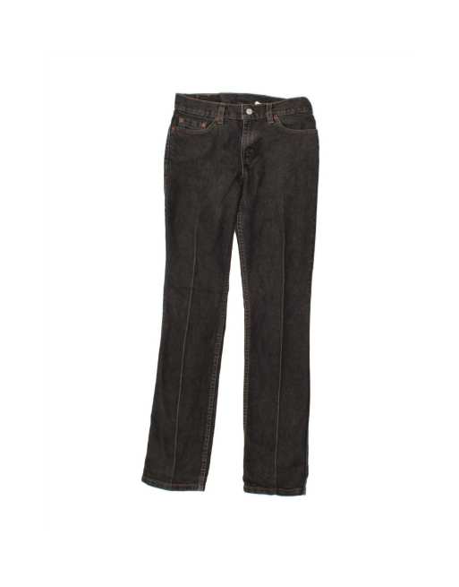 Vintage Levi's 507 Slim Jeans Medium W28 L32 In Black
