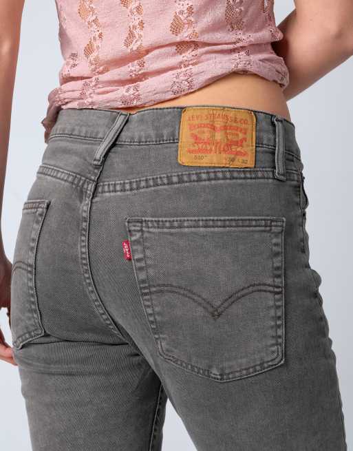 Vintage Levi's 510 30x32 Denim Jeans Grey