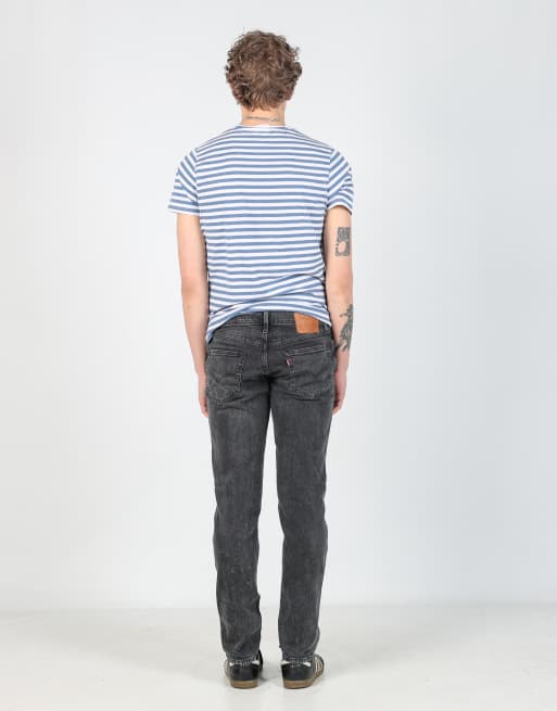 Vintage Levi's 511 31x32 denim jeans in charcoal grey, 3 of 4