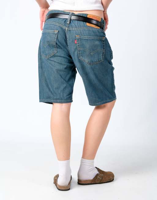 Vintage Levi's 511 34x20 Denim Shorts Blue