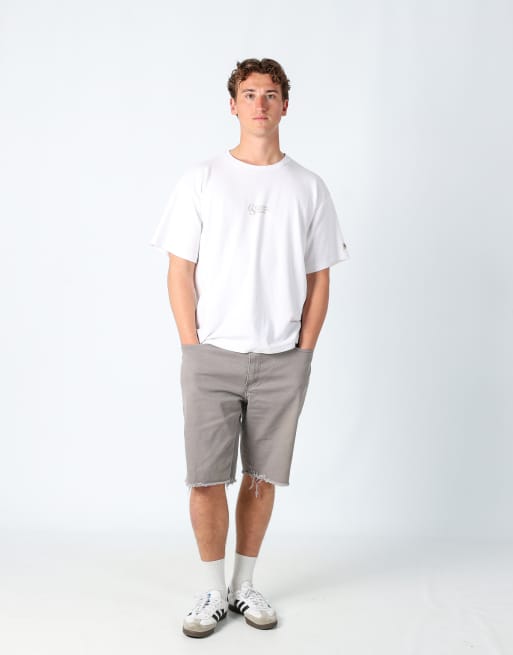 Vintage Levi's 511 40x22 denim shorts grey