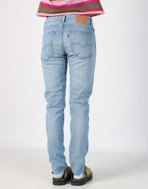 Vintage Levi's 512 30x32 denim jeans in light blue - view 1