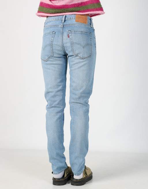Vintage Levi's 512 30x32 denim jeans in light blue