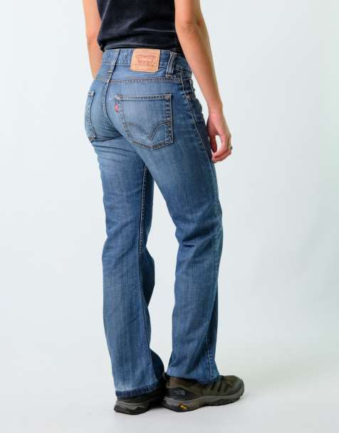 Vintage Levi's 512 30x34 Denim Jeans Blue - view 1