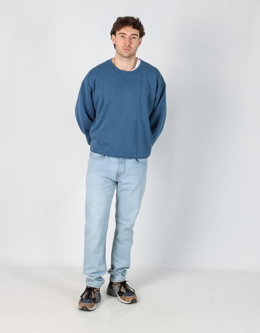 Vintage Levi's 512 34x32 denim jeans in light blue, 2 of 4