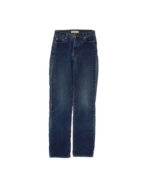 Vintage Levi's 512 High Waist Tapered Jeans US 6 Medium W25 L32 In Blue - view 1