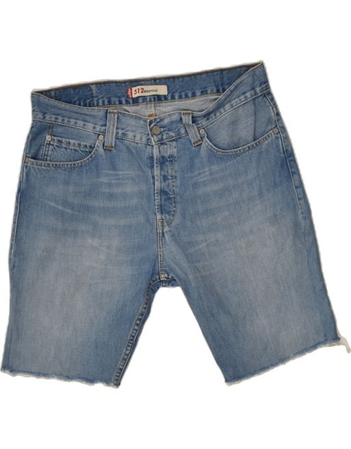 Vintage Levi's 512 Size L Denim Shorts in Blue