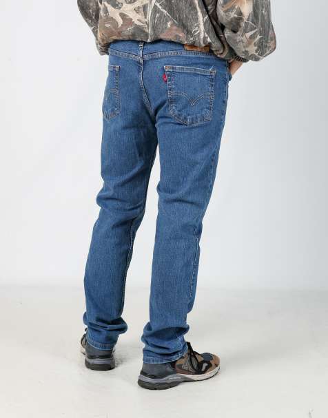 Vintage Levi's 514 34x32 denim jeans in blue - view 1