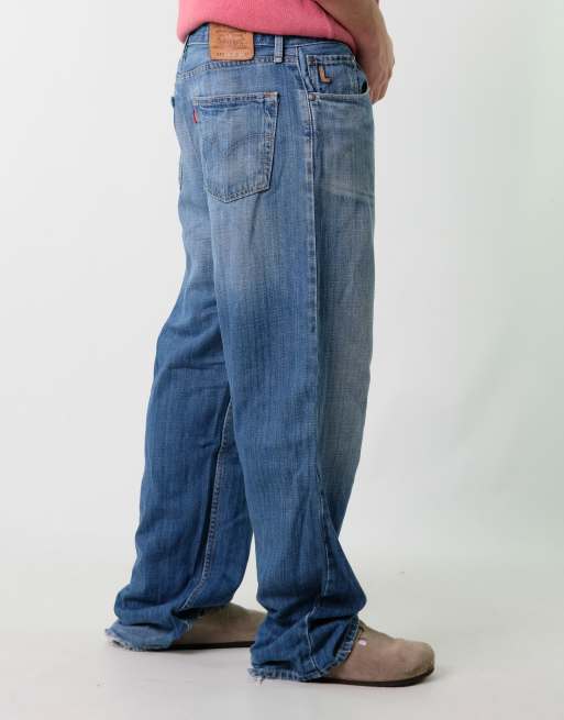 Vintage Levi's 514 36x32 Denim Jeans Blue ASOS - Main Image