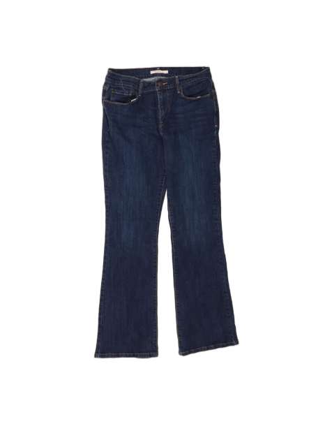 Vintage Levi's 515 Bootcut Jeans US 10 Large W34 L32 In Blue - view 1