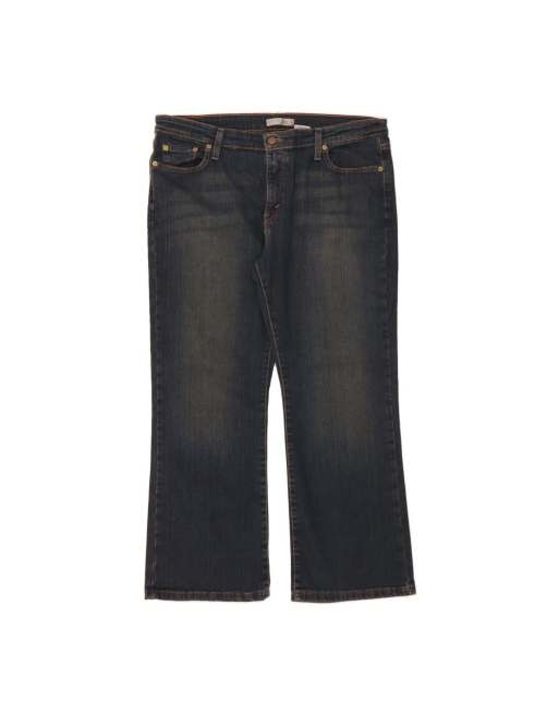 Vintage Levi's 515 Bootcut Jeans US 16 2XL W34 L26 In Blue