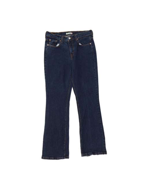 Vintage Levi's 515 Bootcut Jeans US 8 Medium W28 L30 In Blue