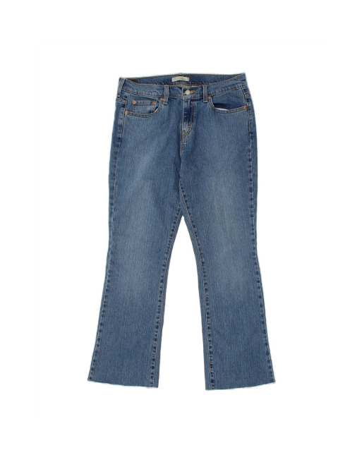 Vintage Levi's 515 Bootcut Jeans US 8 Medium W30 L29 In Blue