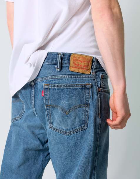 Vintage Levi's 517 36x30 Denim Jeans Blue - view 1