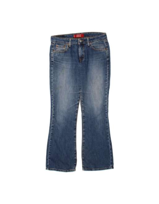 Vintage Levi's 518 Bootcut Jeans US 9 Medium W32 L30 In Blue