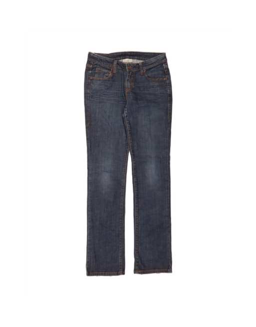 Vintage Levi's 518 Low Waist Straight Jeans US 4 Small W30 L34 In Blue