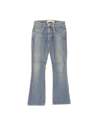 Vintage Levi's 518 Super Low Bootcut Jeans US 0 XS W25 L28 In Blue