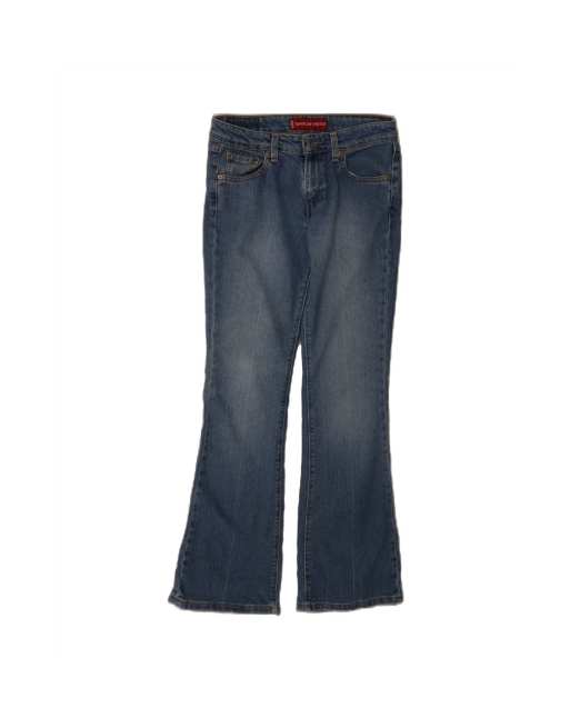 Vintage Levi's 518 Super Low Bootcut Jeans US 3 Small W27 L30 In Blue