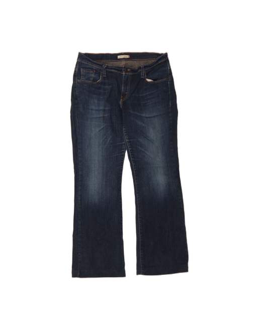 Vintage Levi's 520 Curvy Bootcut Jeans US 14 XL W36 L30 In Blue