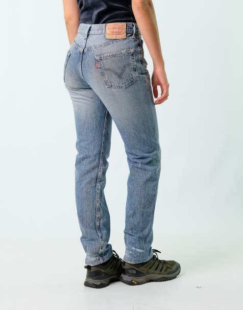 Vintage Levi's 524 30x34 Denim Jeans Blue - view 1