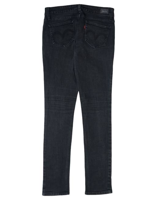 Vintage Levis 524 Low W29 L32 jeans in black
