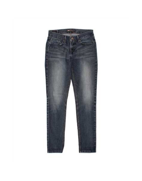 Vintage Levi's 524 Slim Jeans US 5 Small W27 L32 In Blue - view 1