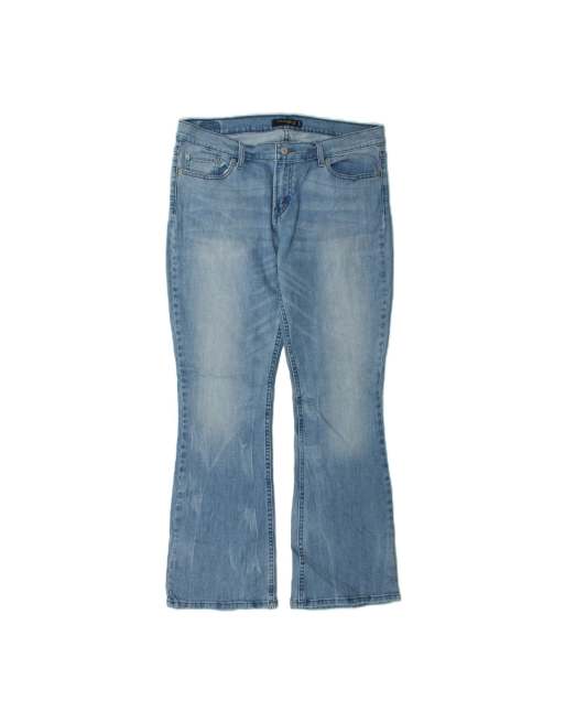 Vintage Levi's 524 Super Low Bootcut Jeans US 15 XL W34 L33 In Blue