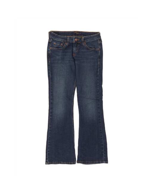 Vintage Levi's 524 Super Low Bootcut Jeans US 4 Small W30 L30 In Blue