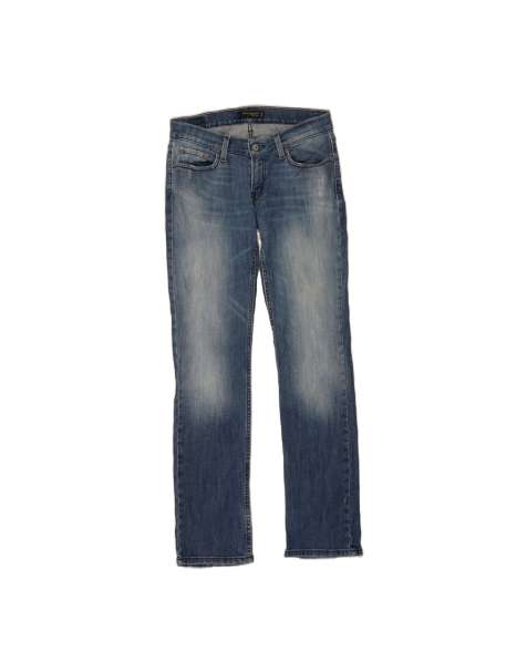 Vintage Levi's 524 Super Low Bootcut Jeans US 7 Medium W30 L32 In Blue - view 1