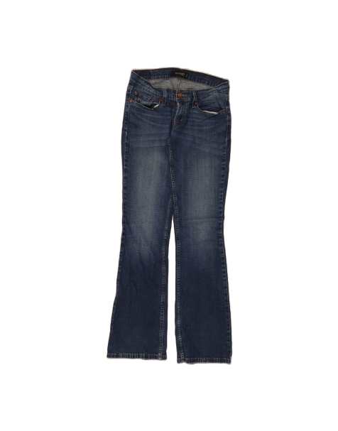 Vintage Levi's 524 Super Low Bootcut Jeans US 8 Medium W31 L33 In Blue - view 1