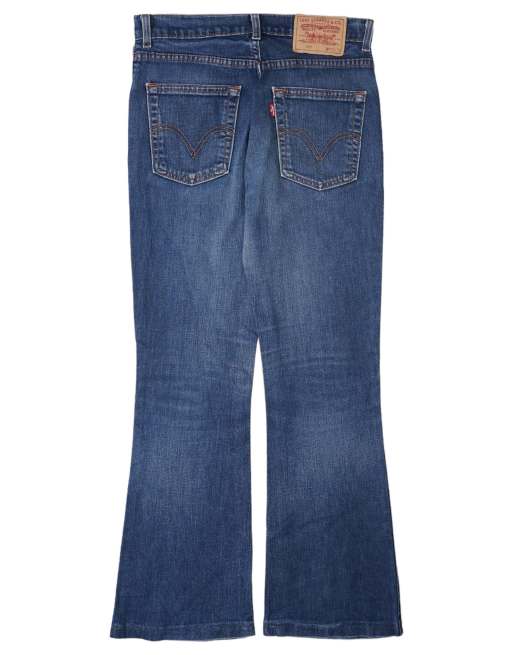 Vintage Levis 525 Slim Bootcut W29 L28 jeans in blue