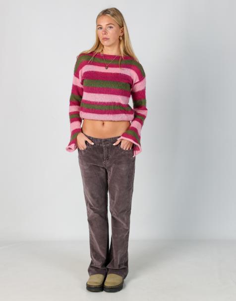 Vintage Levi's 526 34x32 corduroy trousers in brown - view 1