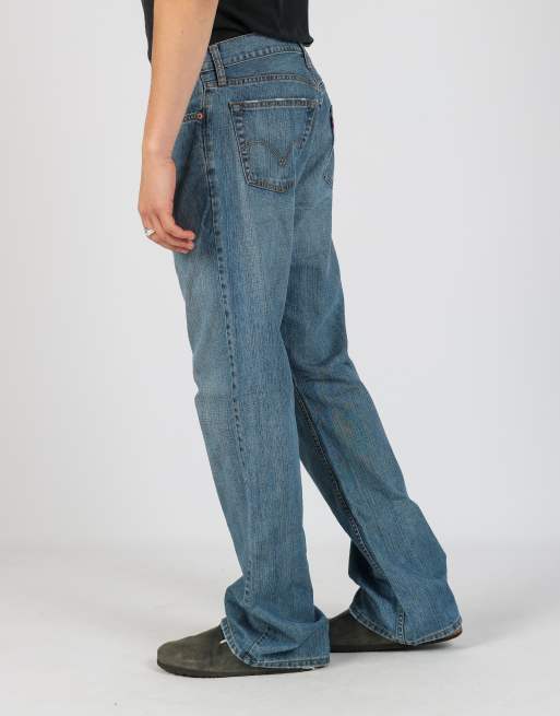 Vintage Levi's 527 34x34 denim jeans in blue, 2 of 4