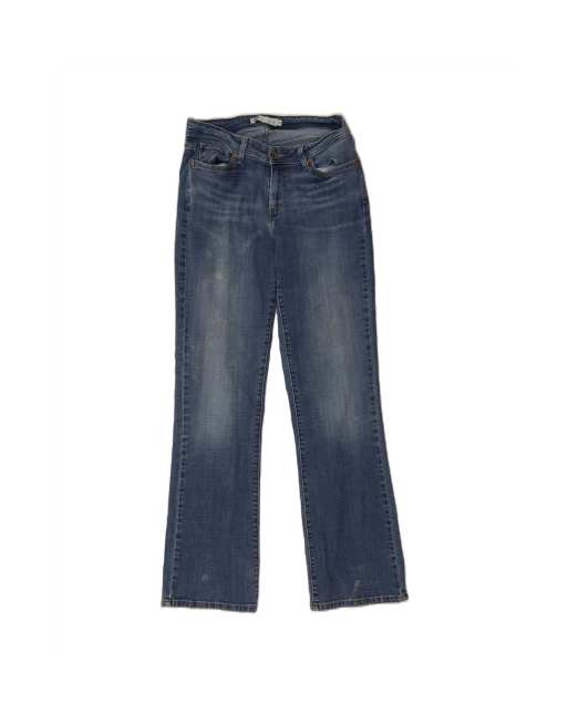 Vintage Levi's 528 Curvy Bootcut Jeans US 12 Large W32 L32 In Blue