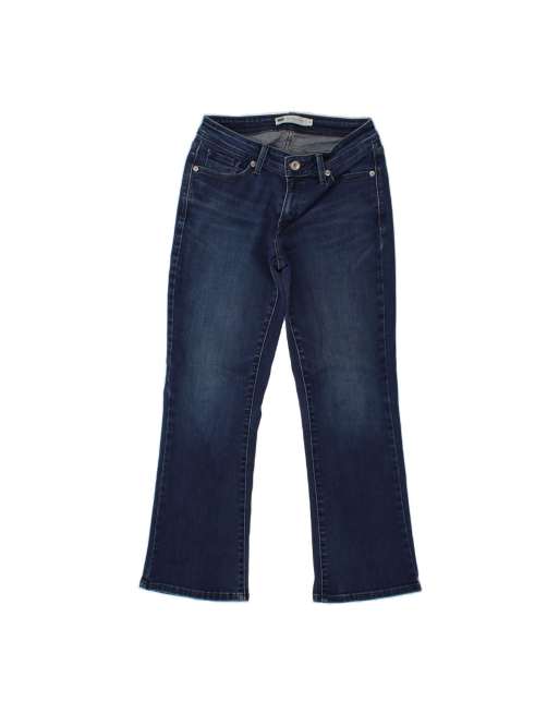 Vintage Levi's 529 Curvy Bootcut Jeans US 10 Large W27 L28 In Blue