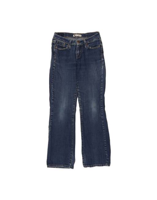 Vintage Levi's 529 Curvy Bootcut Jeans US 6 Medium W28 L31 In Blue