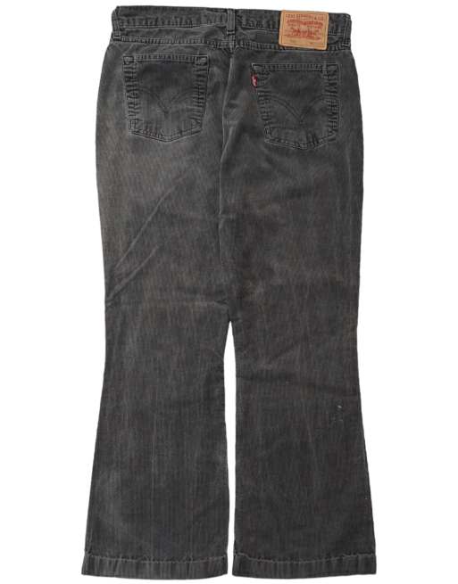 Vintage Levis 529 W31 L28 bootcut corduroy trousers in grey