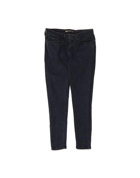 Vintage Levi's 535 High Waist Jegging Jeans US 13 Large W29 L40 In Blue - view 1