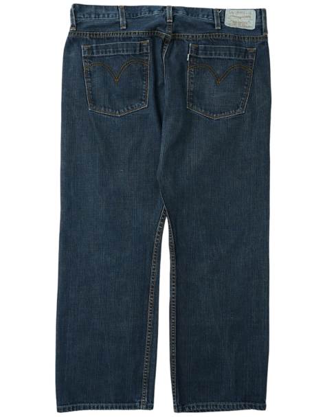 Vintage Levis 539 size 2XL straight jeans in blue - view 1