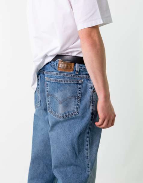 Vintage Levi's 545 38x30 Denim Jeans Blue - view 1