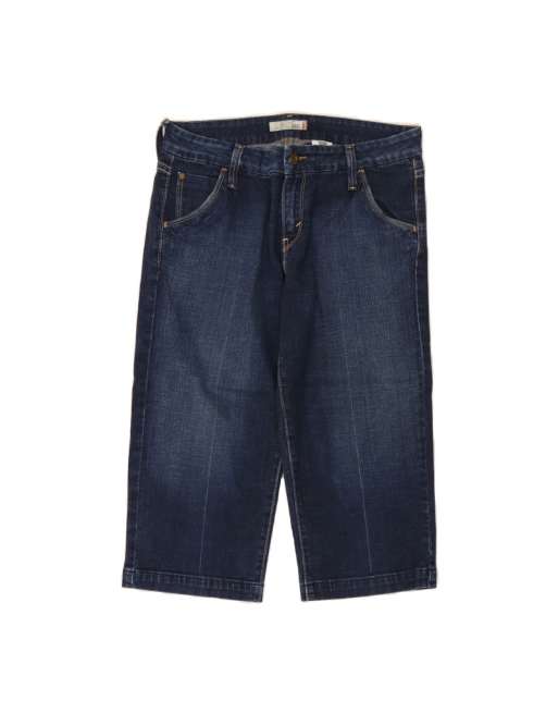Vintage Levi's 545 Capri Jeans US 8 Medium W32 L19 In Blue