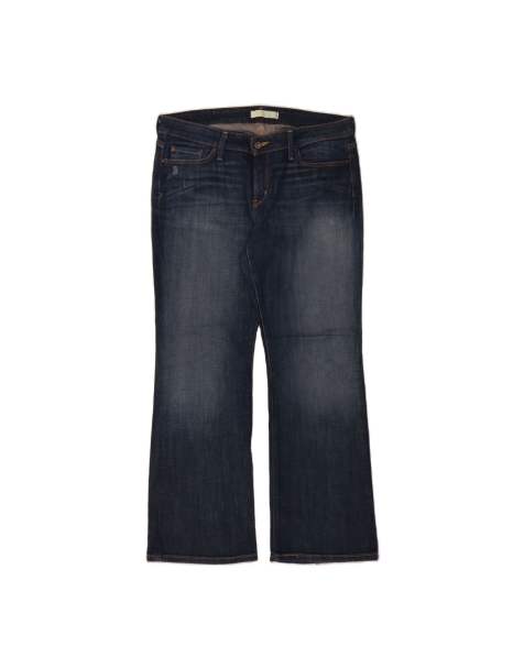 Vintage Levi's 545 Low Bootcut Jeans US 12 Large W34 L30 In Blue - view 1