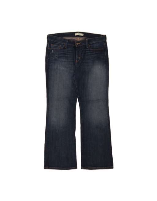 Vintage Levi's 545 Low Bootcut Jeans US 12 Large W34 L30 In Blue