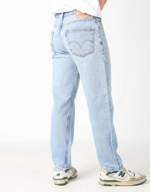 Vintage Levi's 550 32x30 denim jeans in light blue