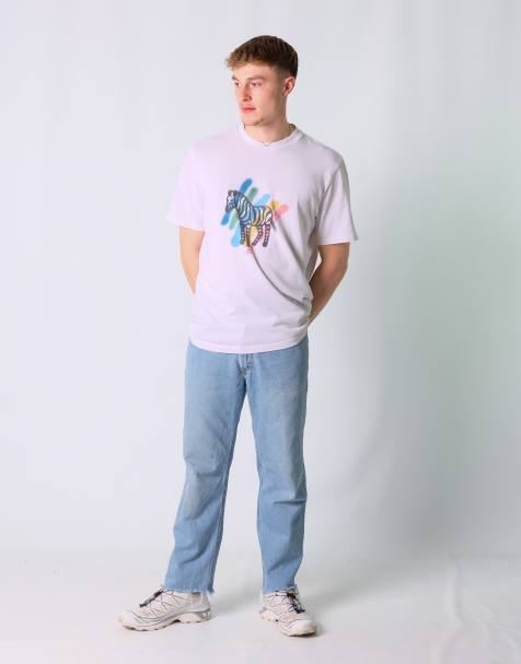 Vintage Levi's 550 32x34 Denim Jeans Light Blue - view 1