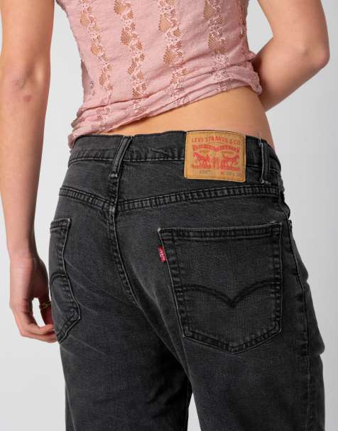 Vintage Levi's 550 34x30 Denim Jeans Black - view 1